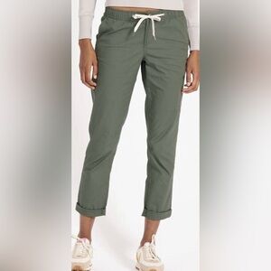 Vuori Green Straight Leg Pants